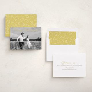 This is a sunshine holiday photo cards with standard by Alston Foster called endearing printing on recycled smooth signature in standard