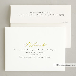 This is a bell holiday photo cards with standard by Morgan Kendall called modern traditionalist printing on recycled smooth signature in standard