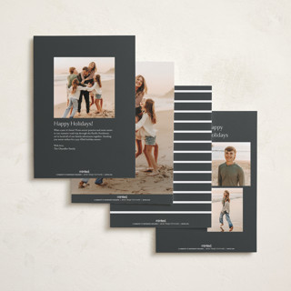 This is a ash holiday photo cards with standard by Carolyn MacLaren called photo lead printing on recycled smooth signature in standard