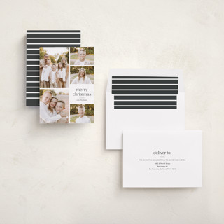 This is a ash holiday photo cards with standard by Carolyn MacLaren called photo lead printing on recycled smooth signature in standard