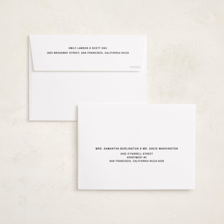 This is a cream holiday photo cards with standard by Ani Somi called big bold type printing on recycled smooth signature in standard