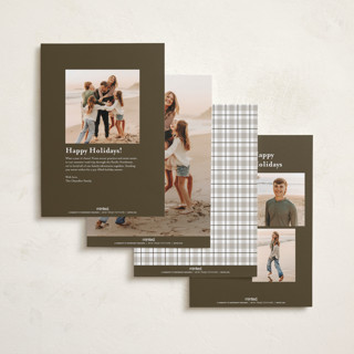This is a cotton holiday photo cards with standard by chocomocacino called nankhatai printing on recycled smooth signature in standard