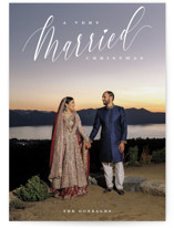 newlywed christmas card minted newlywed christmas cards