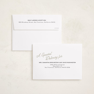 This is a eggnog holiday photo cards with standard by Randi Cirelli called globetrotting greetings printing on recycled smooth signature in standard
