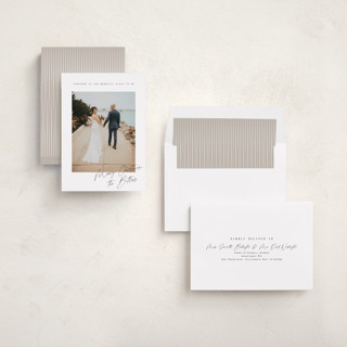 This is a snow holiday photo cards with standard by Orasie called merriest together printing on recycled smooth signature in standard