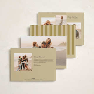 This is a marigold holiday photo cards with standard by Kelly Schmidt called handdrawn christmas printing on recycled smooth signature in standard