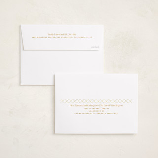 This is a sunshine holiday photo cards with standard by Erika Firm called nostalgic ribbon border printing on recycled smooth signature in standard