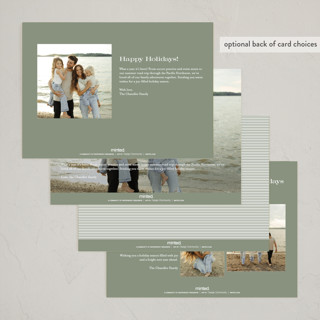 This is a spruce holiday photo cards with standard by Alston Foster called favorite frame printing on recycled smooth signature in standard