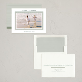 This is a spruce holiday photo cards with standard by Alston Foster called favorite frame printing on recycled smooth signature in standard