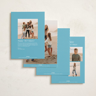 This is a ice holiday photo cards with standard by JoAnn Jinks called neon vintage printing on recycled smooth signature in standard