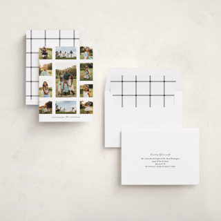 This is a snow holiday photo cards with standard by Angela Garrick called holiday yearbook printing on recycled smooth signature in standard