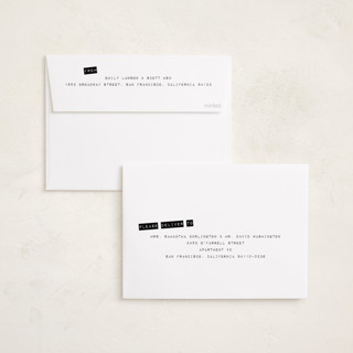 This is a marshmallow holiday photo cards with standard by Claudia Orengo called uniquely us printing on recycled smooth signature in standard