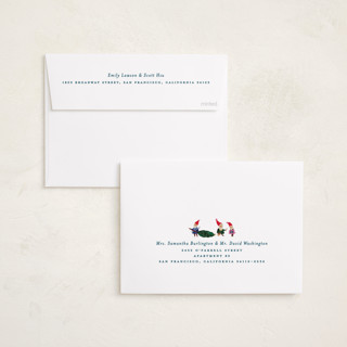 This is a glacier holiday photo cards with standard by Julie Murray called north pole party printing on recycled smooth signature in standard