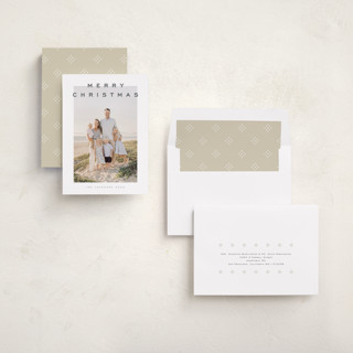 This is a starlight holiday photo cards with standard by Nicole Walsh called air printing on recycled smooth signature in standard