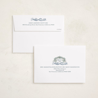 This is a lake holiday photo cards with standard by Paper Sun Studio called colonial christmas printing on recycled smooth signature in standard