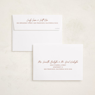 This is a cranberry holiday photo cards with standard by Ekko Studio called postcard note printing on recycled smooth signature in standard