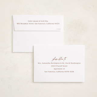 This is a wine holiday photo cards with standard by Ekko Studio called merry & minimal printing on recycled smooth signature in standard