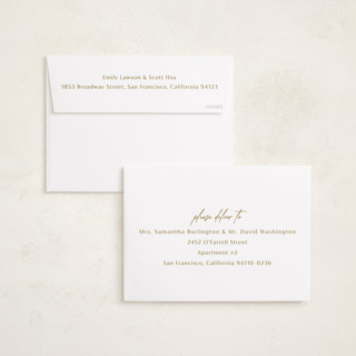 This is a chartreuse holiday photo cards with standard by Ekko Studio called merry & minimal printing on recycled smooth signature in standard