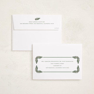This is a eggnog holiday photo cards with standard by Leah Bisch called holly trellis printing on recycled smooth signature in standard