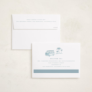 This is a ocean holiday photo cards with standard by Teju Reval called beach holiday printing on recycled smooth signature in standard