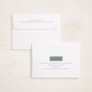 This is a olive holiday photo cards with standard by Amy Kross called primary printing on recycled smooth signature in standard