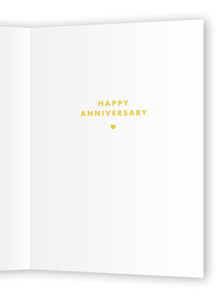This is a lavender anniversary cards with standard by mo kelley called solemates printing on signature in greeting cards