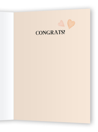 This is a sand anniversary cards with standard by Tatjana Koraksic called furry printing on signature in greeting cards