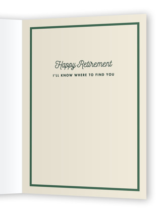 This is a cream congratulations cards with standard by Becky Nimoy called golf time printing on signature in greeting cards