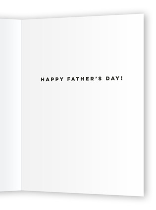 This is a ink fathers day cards with standard by Lehan Veenker called papa and me printing on signature in greeting cards