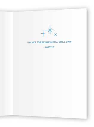 This is a frost fathers day cards with standard by Sam Dubeau called coolest pop printing on signature in greeting cards