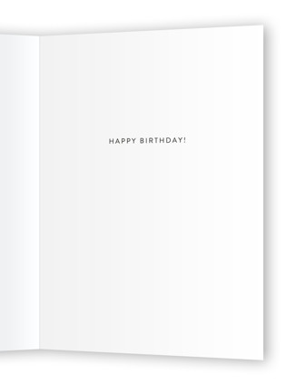 This is a gold birthday cards for him with standard by Magdalena Earnest called hey handsome printing on signature in greeting cards