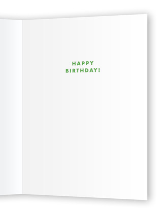 This is a viridian birthday cards for him with standard by mo kelley called let it rip printing on signature in greeting cards