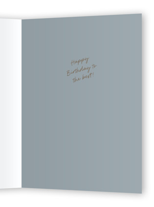 This is a ocean birthday cards for him with standard by Helena Vitto called coolest guy printing on signature in greeting cards