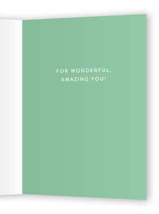 This is a vanilla birthday cards for him with standard by Karidy Walker called birthday band printing on signature in greeting cards