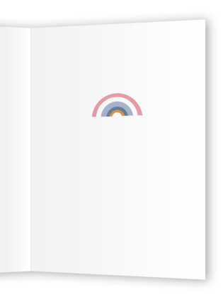 This is a rainbow birthday cards for her with standard by Emanuela Carratoni called rainbow quote printing on signature in greeting cards