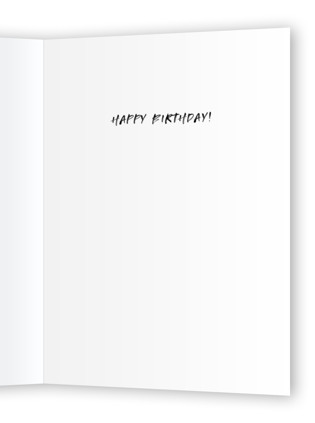This is a cream birthday cards for her with standard by Pati Cascino called rare gem printing on signature in greeting cards