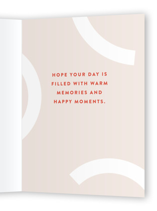 This is a beige birthday cards for her with standard by Pixel and Hank called nana's birthday printing on signature in greeting cards
