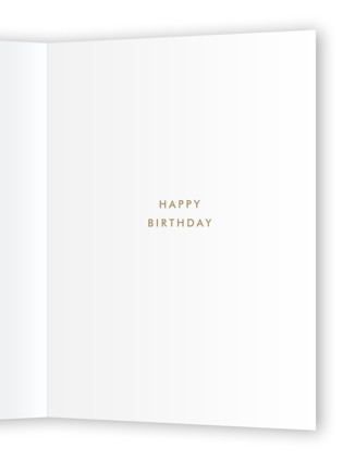 This is a rose birthday cards for her with standard by Bethan called gold tassles printing on signature in greeting cards