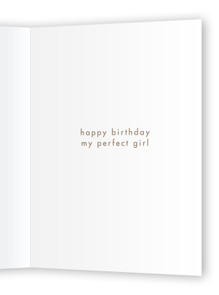 This is a bubblegum birthday cards for her with standard by Baumbirdy called everything printing on signature in greeting cards