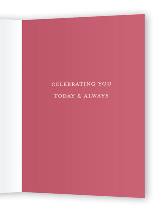 This is a rose birthday cards for her with standard by Teju Reval called pretty roses printing on signature in greeting cards