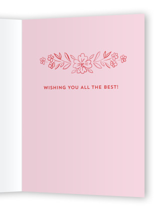 This is a petal stationery birthday cards for her with standard by Petra Kern called strawberry cake printing on signature in greeting cards