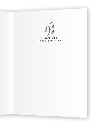 This is a juniper birthday cards for her with standard by Darby McGuire called more like a sister printing on signature in greeting cards