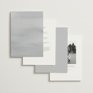 This is a marble petite wedding invitations with foil pressed by Everett Paper Goods called canopy printing on signature in petite