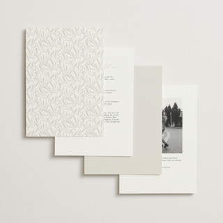 This is a smoke petite wedding invitations with foil pressed by Olivia Raufman called gathering printing on signature in petite