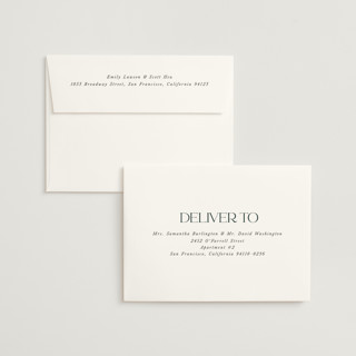 This is a evergreen foil stamped wedding invitations with foil pressed by Lori Wemple called oval printing on signature in standard