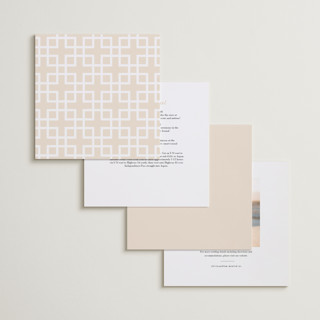 This is a porcelain foil stamped wedding invitations with foil pressed by Stacy Maalouf called framed photo printing on recycled smooth signature in standard