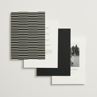 This is a black tie foil stamped wedding invitations with foil pressed by Carolyn Nicks called tuxedo printing on signature in standard