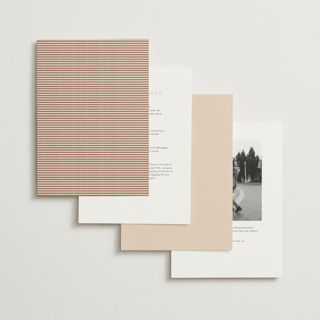 This is a peony foil stamped wedding invitations with foil pressed by Wildfield Paper Co called romantic frame printing on signature in standard