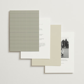 This is a blossom foil stamped wedding invitations with foil pressed by Wildfield Paper Co called romantic frame printing on signature in standard