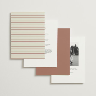 This is a cream puff foil stamped wedding invitations with foil pressed by Pixel and Hank called together printing on signature in standard